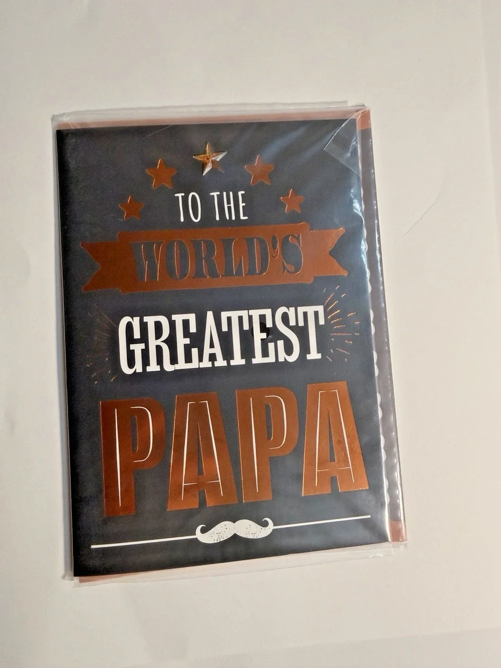 To The Worlds Greatest Papa Fathers Day Card